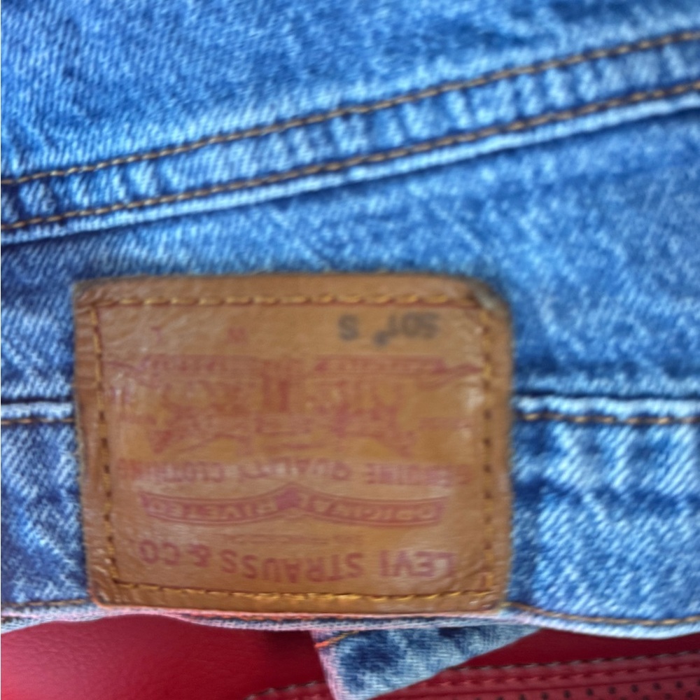 Levi's Classic Blue Denim Jeans
